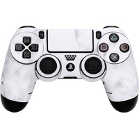 Software Pyramide PS4 Controller Skin white marble