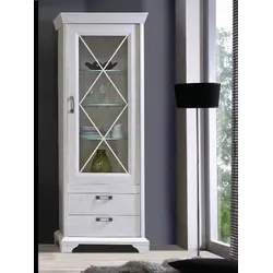 Vitrine KASHMIR - weiß