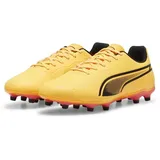 Puma King Match Fg/Ag Fußballschuhe, Sun Stream Puma Black Sunset Glow, 46.5