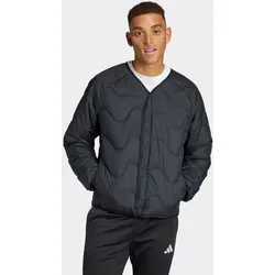 Outdoorjacke ADIDAS SPORTSWEAR "NUGANIC INS JKT", Herren, Gr. L, schwarz, Obermaterial: 100% Polyester, sportlich, Jacken