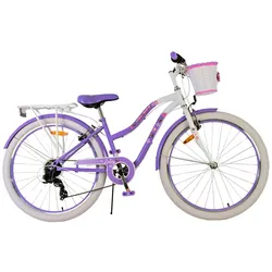 VOLARE Jugendfahrrad Lovely 26 Zoll, lila