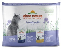 Almo Nature Digestive Help multipack met vis en gevogelte natvoer kat (70 g)  6 x 70 g