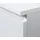 akord furniture factory AKORD A11 in der Farbe Weiß mit 6 Schubladen B135 x H77 x T50 cm
