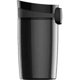 Sigg Miracle Black Thermobecher (0.27 L), schadstofffreier und isolierter Kaffeebecher, auslaufsicherer Coffee to go Becher aus Edelstahl, 1 Stück (1er Pack)