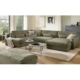 Lounge Collection Wohnlandschaft Chenille 3-Sitzer Beige