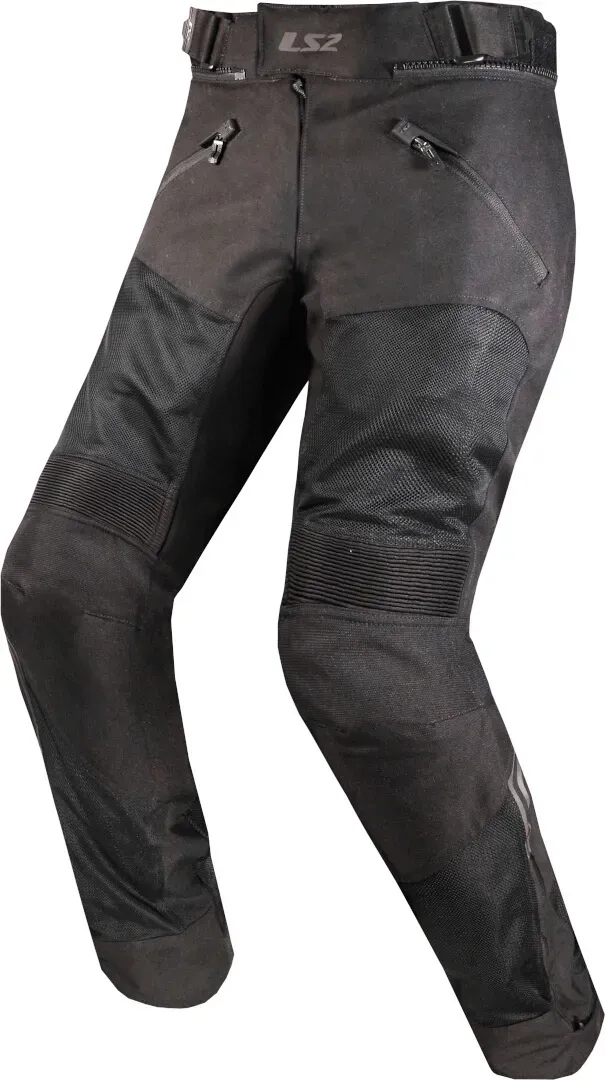 LS2 Vento Mesh Motorrad Textilhose, schwarz, Größe 3XL für Männer