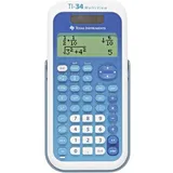 Texas Instruments TI-34 MULTIVIEW Schulrechner Weiß, Blau Display (Stellen): 16 solarbetrieben, bat