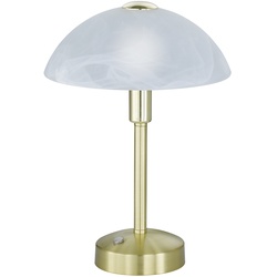 Trio LED-Tischleuchte Donna Metall Gold Messing