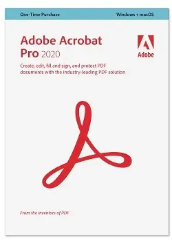 Adobe Acrobat Pro 2020 OEM WIN ESD  ; 1 Gerät unbegrenzt