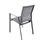 BellaVista Newport Stapelstuhl 57 x 60,5 x 90 cm grau 2 St.