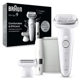 Braun Silk-épil 9-341 SensoSmart weiß/silber