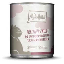 MjAMjAM 6x800g Wild & Kaninchen mit Heidelbeeren