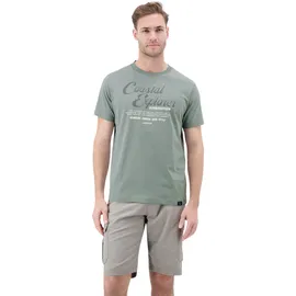 Lerros T-Shirt Serafino Grau XXL