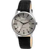 Excellanc Herrenuhr mit Band aus Kunstleder