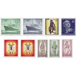 Briefmarken-Jahrgangssatz Berlin 1955, postfrisch