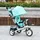 Homcom 6-in-1 Grün, Metall, 49x102x102 cm Outdoor Spielzeug, Kinderfahrzeuge