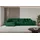 altdecor Ecksofa Cord mit Schlaffunktion 2-Sitzer Grün