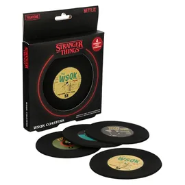 Paladone WSQK Stranger Things PVC-Untersetzer-Set, 5-teilig