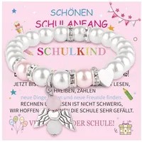 Shoppawhile Einschulung Mädchen 2024 Schulanfang Armband Schutzengel