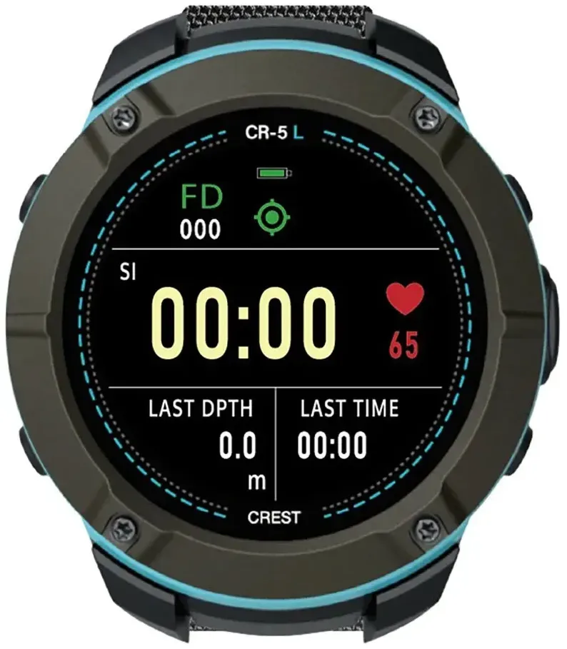 Crest Cr-5l Cr Lite Tauchcomputer - Black - One Size