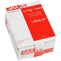 sax design 1.000 sax design Heftklammern 64 9002219013094 sax design 1000 Stück
