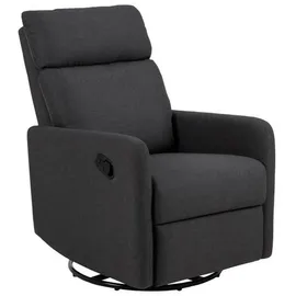 OSCA Sessel MIKELLI Stoff 93,5 x 99 x 67 cm Grau