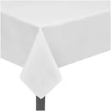 vidaXL Tischdecken 5 Stück 190 x 130 cm Weiß