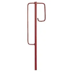 Laterneneisen Berliner Modell 1250x12mm Berliner Modell rot