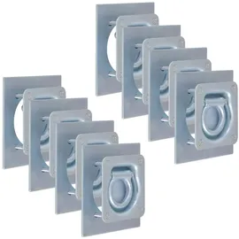 vidaXL Zurrösen Für Anhänger 8 Stk. Verzinkter Stahl 2000 Kg Vidaxl