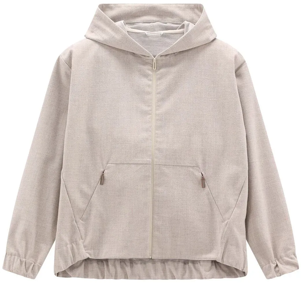Jeanne Baret Primrose Hood Jacket sand mel. (A528) 36