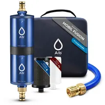 Alb Filter FUSION Active Nano Trinkwasserfilter Camping-Set mit Koffer Blau