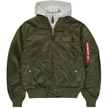 Alpha Industries Ma-1 D-tec Jacke Dark Green 3XL