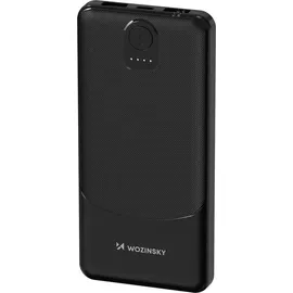 wozinsky Powerbank Wpower Wpbbk-2 10000mah Usb-a Usb-c - Schwarz