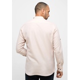 Eterna MODERN FIT Linen Shirt in beige unifarben, beige, 42