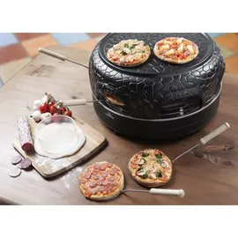 Bestron Pizzaofen Schwarz