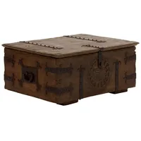 Woodkings Woodkings® Couchtisch Aladin 92x70cm massiv Holz Sofatisch Wohnzimmer