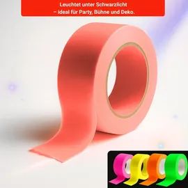 varivendo Gewebeband NEON ORANGE 25 m x 50 mm