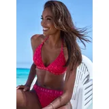 ELBSAND Triangel-Bikini Damen Rot 36 Cup C/D