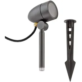 EVN Lichttechnik HV-Spot Metall 25,0 cm inkl. Erdspiess grau