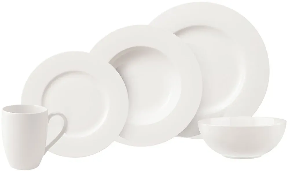 Villeroy & Boch Kombiservice Basic White 20tlg BASIC WHITE