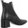 TAMARIS Damen Chelsea mit Blockabsatz Leder, schwarz, 37 EU