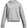 Under Armour Rival Fleece Crop Hoodie Mädchen 012 mod gray light heather/white XS 122-127 cm