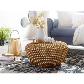 Wohnling Couchtisch WL6.456 Metall gold 60 x 30 x 60 cm