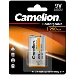 Camelion 9V NiMH Akku 8,4 Volt mit 250mAh Kapazität