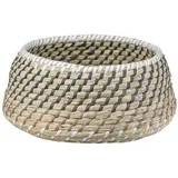 Gasper Aufbewahrungskorb LIMA, Ø 25 cm - Beige - Seegras