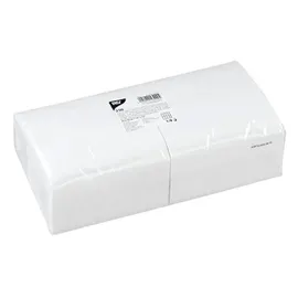 Papstar Servietten 2-lagig 1/8-Falz 33 cm x 33 cm weiß,