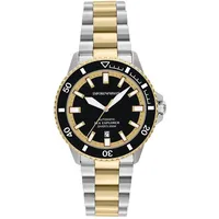Emporio Armani Herren Analog Automatik Uhr mit Edelstahl Armband
