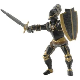 Papo Ritter mit schwarzer Rüstung 8 cm