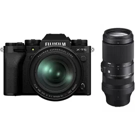 Fujifilm X-T5 schwarz + XF 16-80mm F4,0 R OIS WR