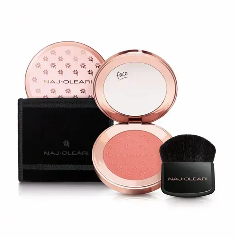 NAJ-OLEARI Lovely Cheek Blush - golden peach